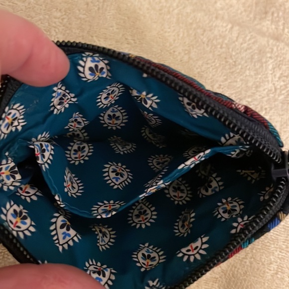 Vera Bradley Clip & Zip Mini Pouch NWT - Picture 6 of 7